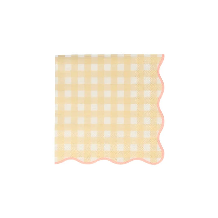 Meri-Meri Gingham Small Napkins 4 Meri-Meri Gingham Small Napkins - Image 4