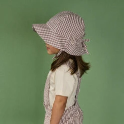 Gingham Sunhat Size L 8 Gingham Sunhat Size L -METRO BABY SHOP nb11358 twilight check 1