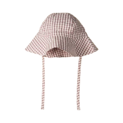 Gingham Sunhat Size L