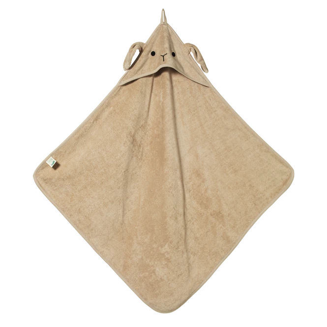 Hooded Towel - Bunny Nougat 2 Hooded Towel - Bunny Nougat - Image 2