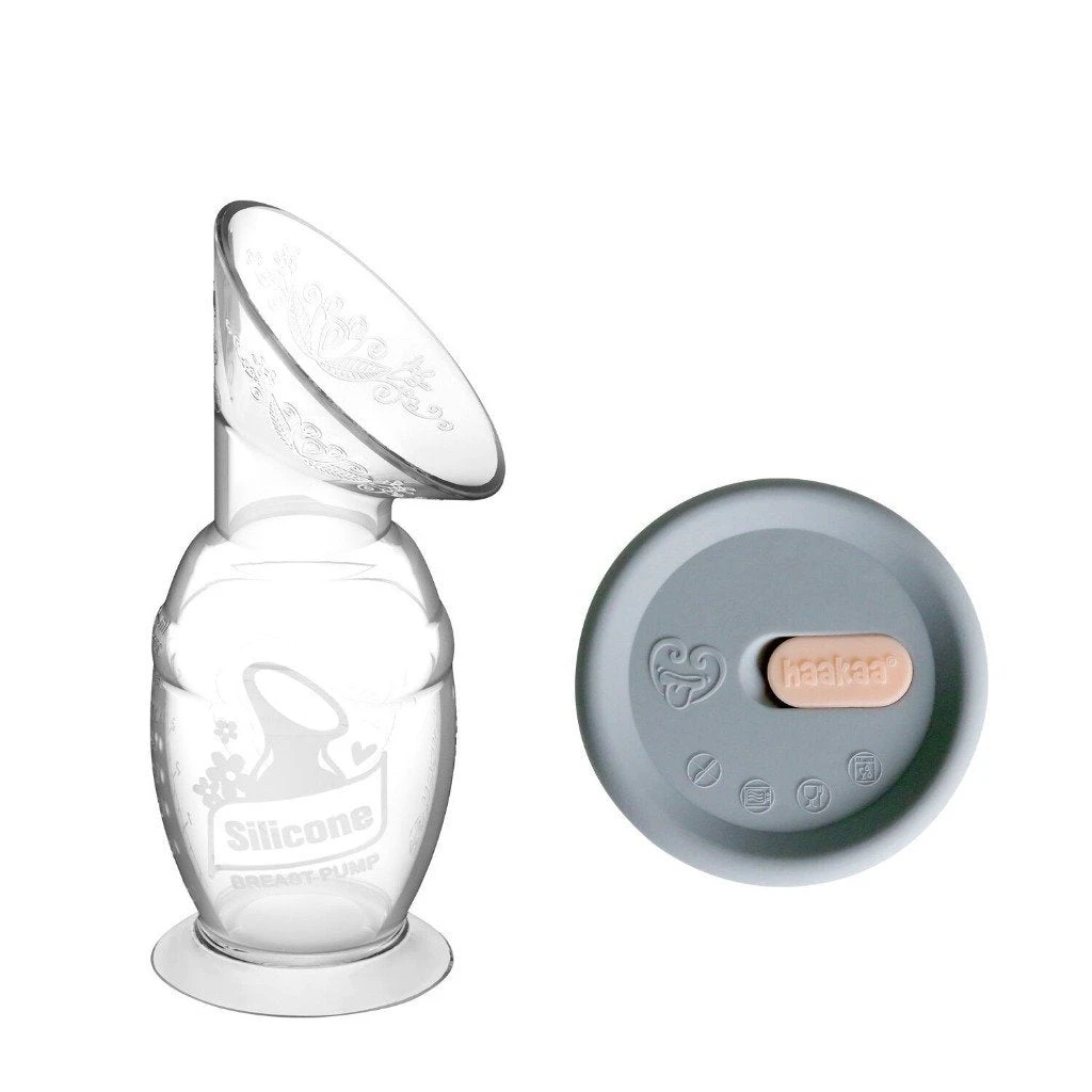 Haakaa Silicone Breast Pump And Cap Combo 150ml 2 Haakaa Silicone Breast Pump And Cap Combo 150ml - Image 2