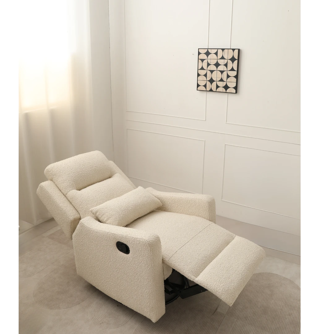 COCOON Rio Recliner Glider Chair In Boucle 3 COCOON Rio Recliner Glider Chair In Boucle - Image 3