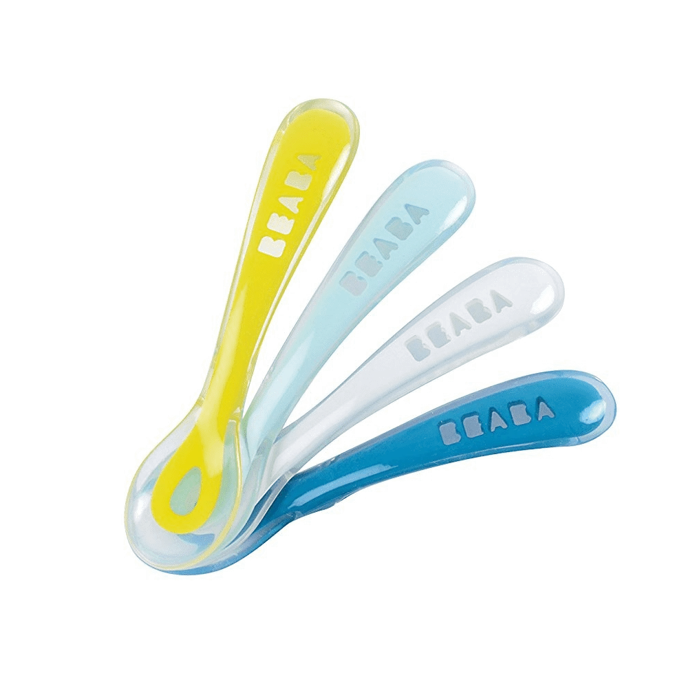 Beaba 2nd Stage Soft Silicone Spoons - Set Of 4 2 Beaba 2nd Stage Soft Silicone Spoons - Set Of 4 - Image 2