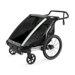 Thule Chariot Lite Multisport Bike Trailer - Agave Green -METRO BABY SHOP thule chariot lite 2 agave 3