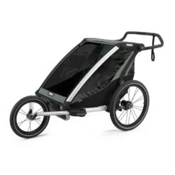 Thule Chariot Lite Multisport Bike Trailer - Agave Green -METRO BABY SHOP thule chariot lite 2 agave 4