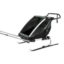 Thule Chariot Lite Multisport Bike Trailer - Agave Green -METRO BABY SHOP thule chariot lite 2 agave 5