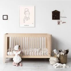 TROLL Sun Cot - Whitewash 8 TROLL Sun Cot - Whitewash -METRO BABY SHOP troll sun cot whitewash lifestyle 1