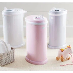 Ubbi® Nappy Bin VARIOUS COLOURS -METRO BABY SHOP ubbi white lifestyle
