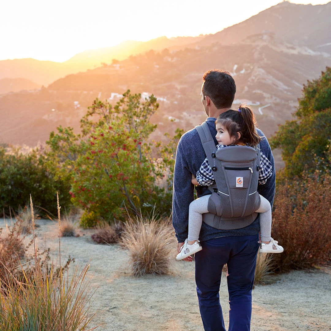 Ergobaby Omni Breeze Baby Carrier - Graphite Grey 2 Ergobaby Omni Breeze Baby Carrier - Graphite Grey - Image 2