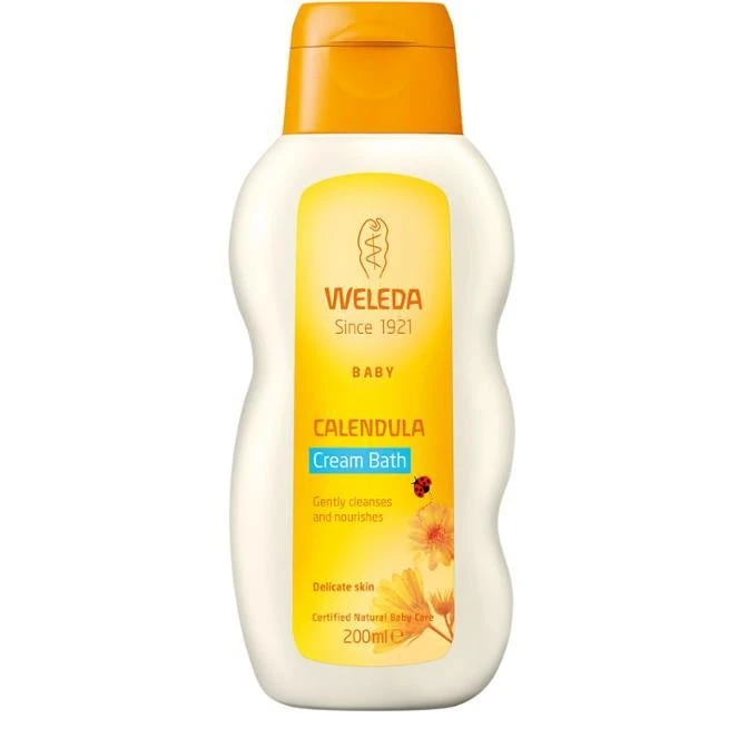 Weleda Calendula Baby Cream Bath 200ml 1 Weleda Calendula Baby Cream Bath 200ml
